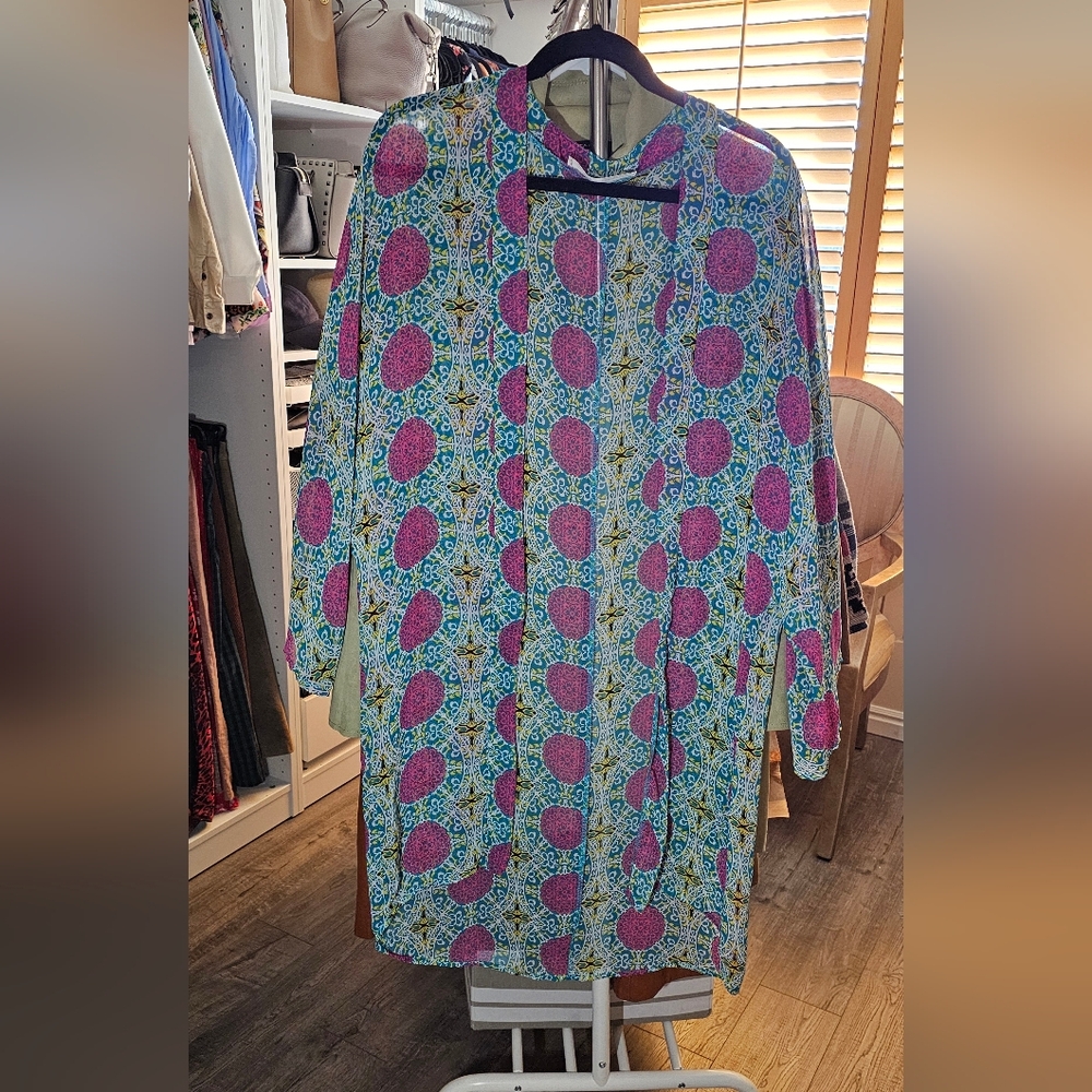 Honey Belle Sheer Kimono. One Size.